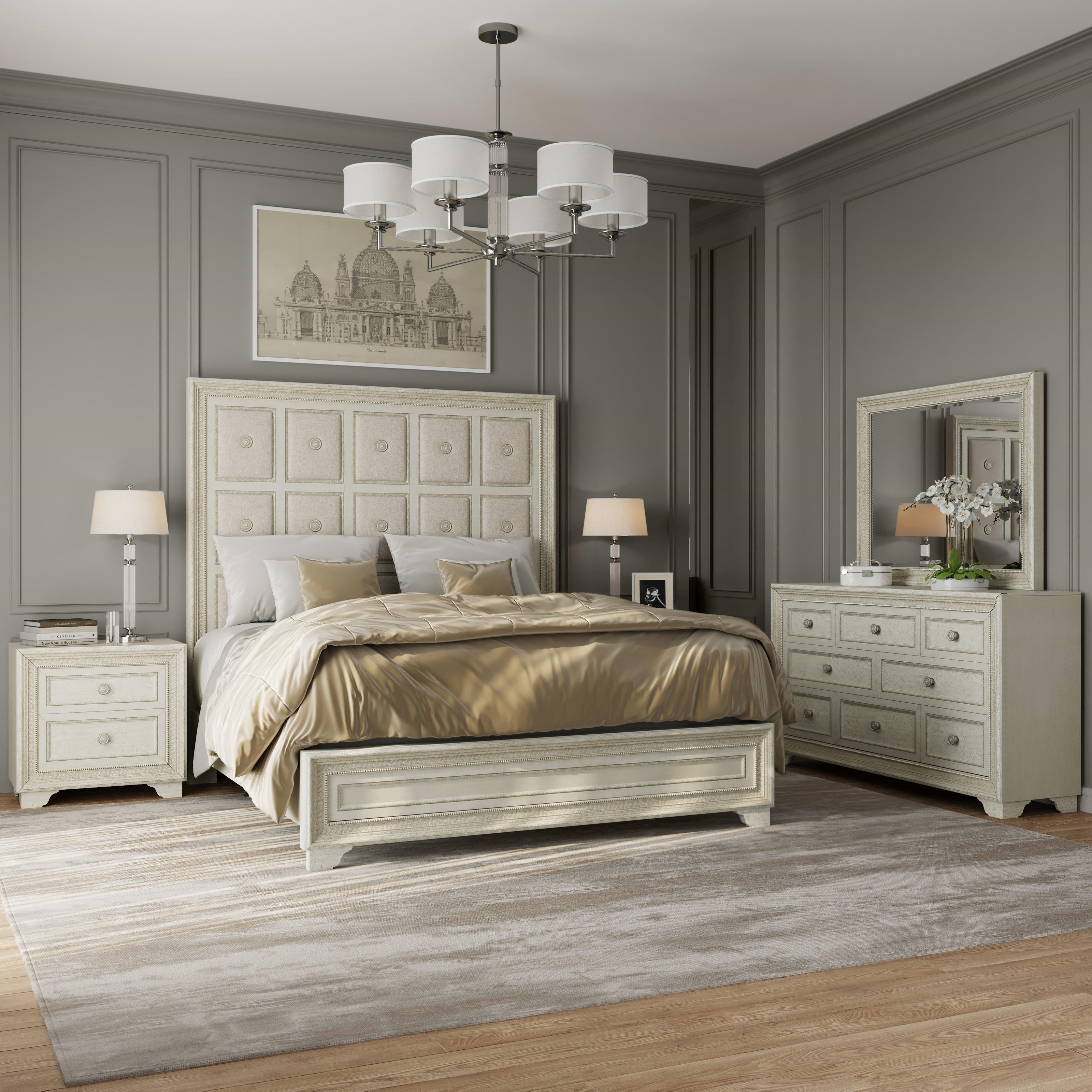 Camila Queen Upholstered Bed